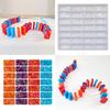 Diy Handmade Products Light Shadow Dominoes Silicone Mold Scented Gypsum Ornaments Drop Glue Resin Mold for Decoration