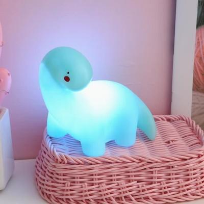 Kreslený LED Noční Světlo Roztomilá DEKORACE Lampy Medvídek Měsíc Dinosaurus Dívka Děti Děti Hračky Dárek