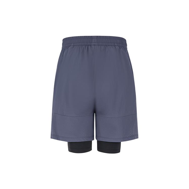 Asics Sports Lifestyle Series Quick-Dry Five-Point Sports Shorts Men Shorts Dark-Blue 2031F121-500