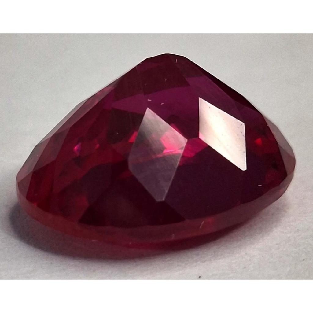 Natural Dark Pink Sapphire 12-14 Ct Oval Certified Beautiful Loose Gemstone
