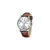 Olevs Men's Business Watch Simple Design Date Display Leather Strap Quartz Arabic Numerals Water Resistant