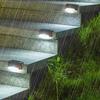 LED Solar Energy Staise Lights IP65 Waterproof And Lightning Proof Solar Energy Lights Windproof