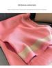 Women's Silk Scarf: High-End Korean Style Gold Thread, Autumn/Winter Shawl