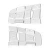 10pcs Steering Wheel Button Trim Cover Decor Fit for Land Rover Discovery Sport 2015-2019