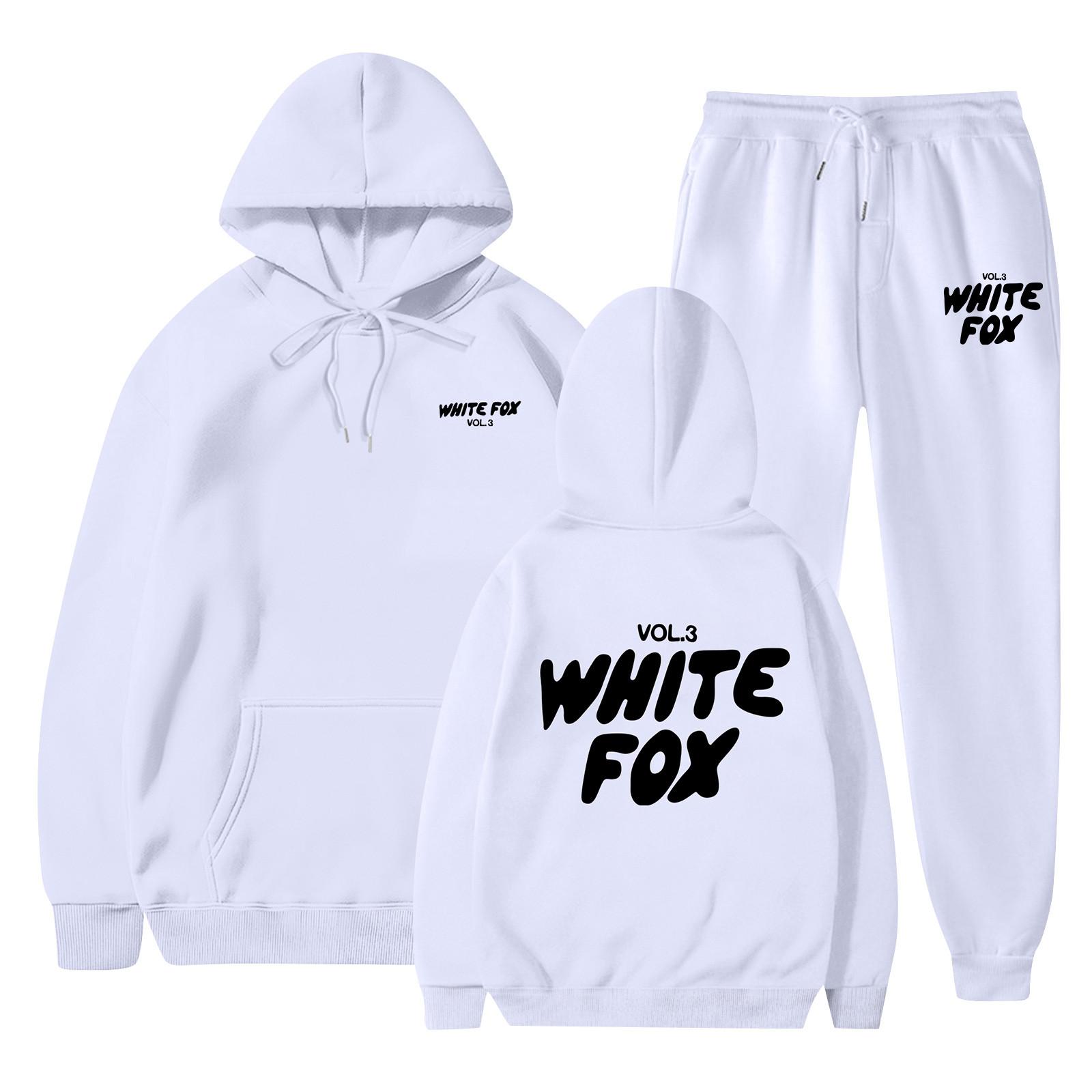 

Женские повседневные спортивные толстовки с длинными рукавами и капюшоном из двух частей M белый