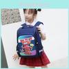 Adorable Cartoon Backpack For Kids Durable Oxford Fabric Large Capacity School Bag