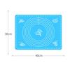 Multicolor Silicone Baking Mat Baking Sheet Pizza Dough Mat Soft Rolling Pastry Board Cutting Fondant Cake Dough Pad Bakeware