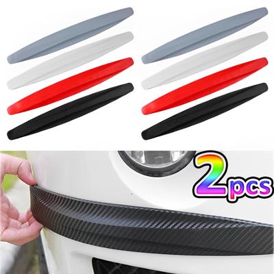 2 pezzi Striscia di Protezione Paraurti Auto Anticollisione Protezione da Graffi Copertura Angolare Paraurti Anteriore e Posteriore Labbro di Protezione