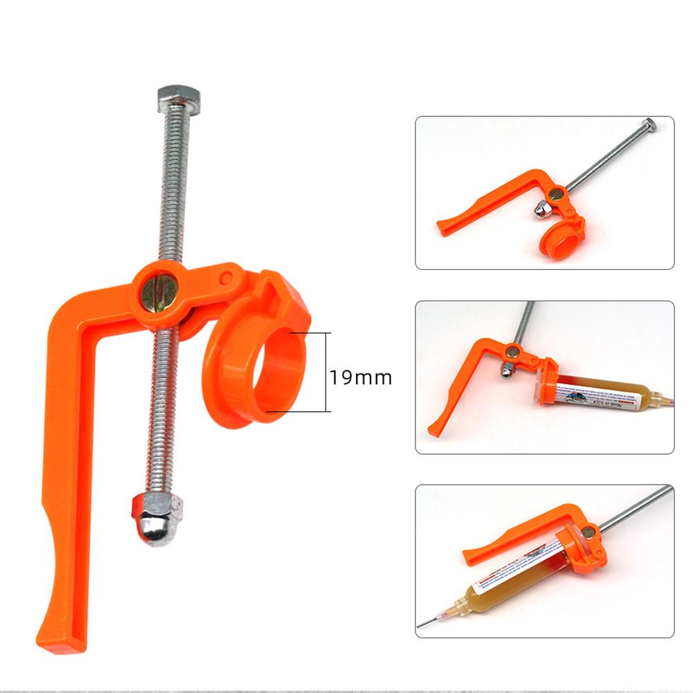 1pc Solder Paste Extruder Flux Paste Solder Oil Booster Dispensing Tool For PCB Repair Soldering Accessories