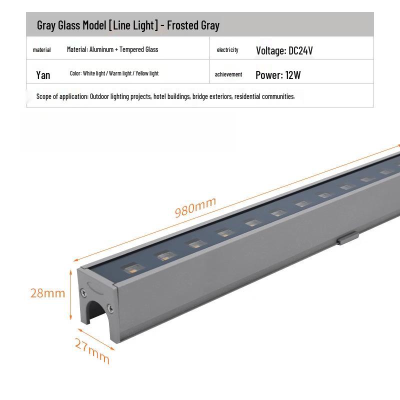 Nufeng Outdoor Linear Waterproof Light