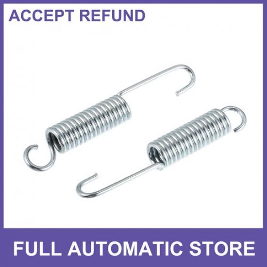 TWO Motorcycle Side Kickstand Spring Universal
