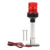 Luz de Popa de Barco de 8 Polegadas IP66 à Prova d'Água Visibilidade Superior a 2 Milhas Náuticas Base de Aço Inoxidável Luz Redonda de Âncora para Barco para Pesca