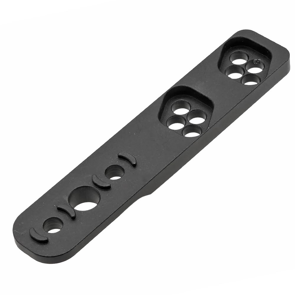 Ryohin Buhin M-LOK Compatible In-Line Light Mount for SF M300/M600 Mod Lights, Black with Engraving (HSP Thorntail2 SBR Replica)