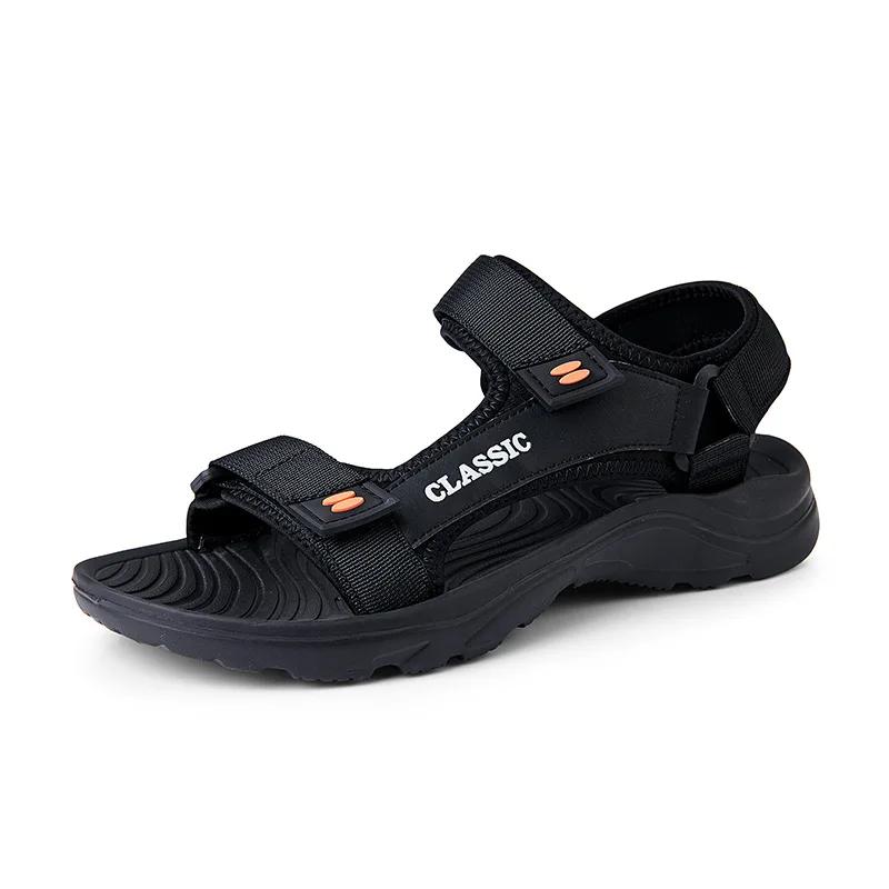 Fashion Men Sandals Summer Leisure Beach Holiday Sandals Men Shoes 2025 New Outdoor Male Retro Comfortable Casual Sandals Men Sneakers