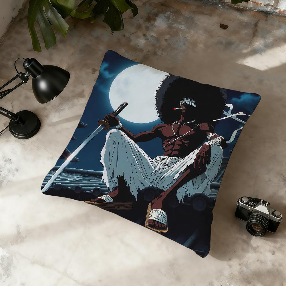 Manga Anime A-Afro S-Samurai cushion cover Home Office Convenient Nordic Simplicity Hit With Zipper Cushion Cover