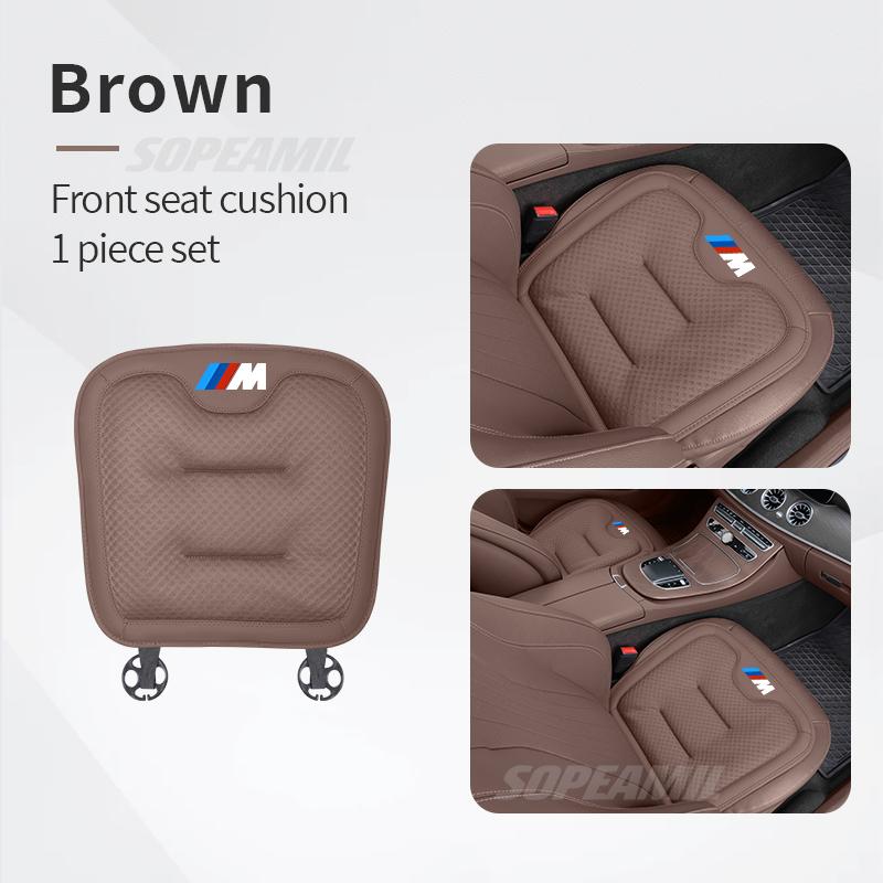 AAAOS1 Car Seat Cushion Cover Breathable Ice Silk Seat Protector Pad BMW M M2 M3 M4 X1 X3 X5 X7 E39 E46 E60 E90 F10 F15 F20 F30 G20 G30