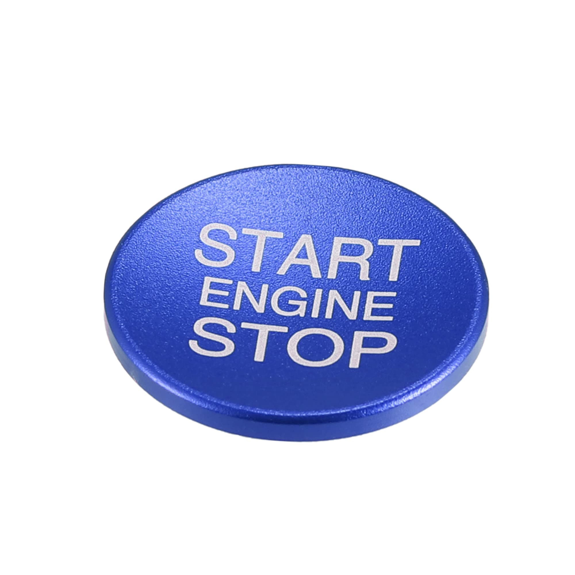 A ABSOPRO Engine Start Stop Ignition Button Overlay Cover Decal синий