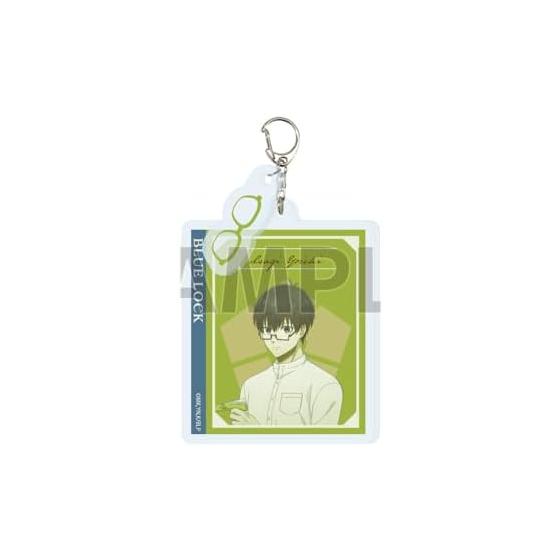 TV Anime Blue Lock 53 Yoichi Isagi Meganever. Acrylic Keychain with Parts