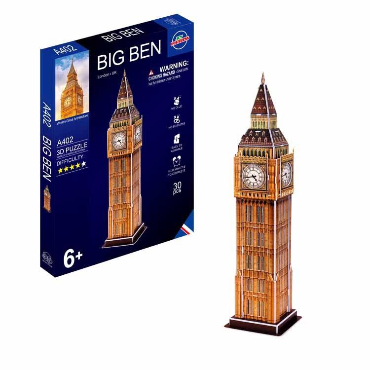 

Masjid Tiananmen Square Building Model Puzzle Paper Mold Toys Ornament Block Big Ben