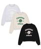 COVERNAT WOMAN [3 Colors] Women'S Arch Clover Heart Sweatshirt