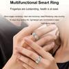 Smart Ring Men Women IP68 Waterproof Heart Rate Blood Oxygen Sleep Health Monitor Sport Fitness Health Ring for Android IOS