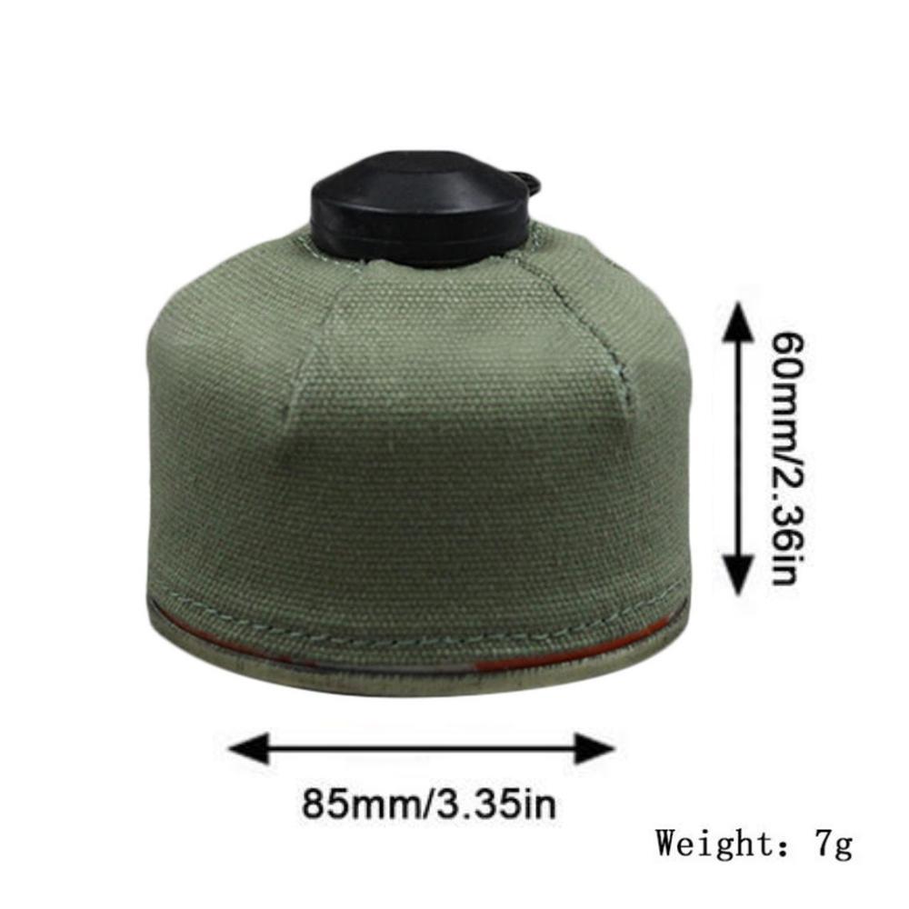 Outdoor Camping Picknick Kassettenkocher Aufbewahrungstasche Gaskartusche Schutzhülle Camo Tragbar Luftflasche Hülle Aufbewahrungstasche