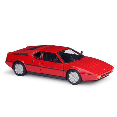 Welly 1/24 BMW M1 Alloy Classic Sports Car Model Diecast Metal Racing Car Vehicle Model Simulation Collection Childrens Toy Gift