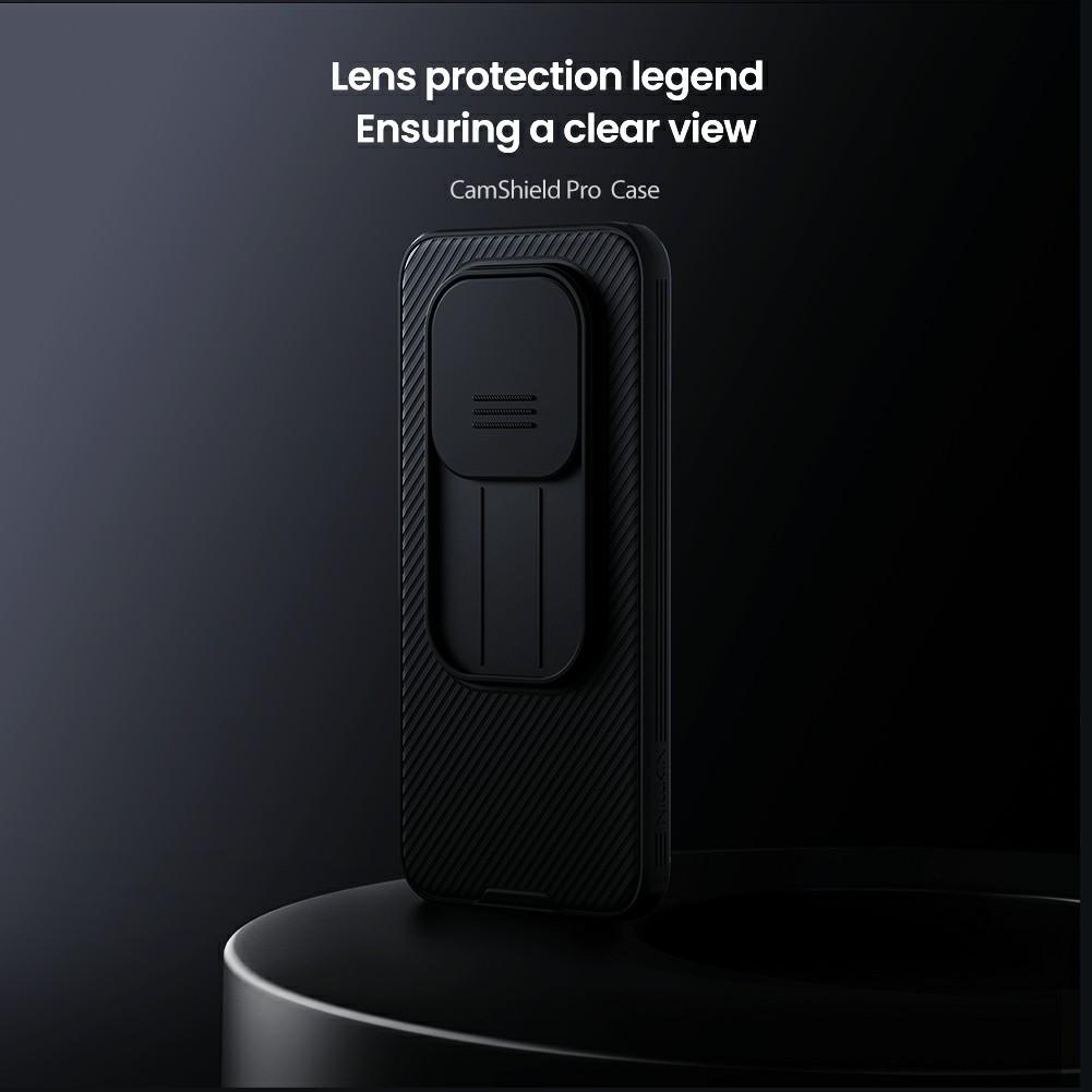 Série NILLKIN Camshield Pro pro Xiaomi Redmi Note 15 Pro 5G (Globální) Pouzdro PC + TPU s posuvným krytem fotoaparátu Kryt na telefon