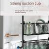 Rust-Proof Over Door Storage Rack 4 Layers Storage Basket Rear Door Hook Shelf  Wardrobe Storage