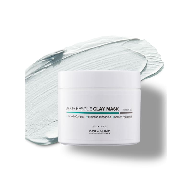 DERMALINE Aqua Rescue Clay Mask_300g