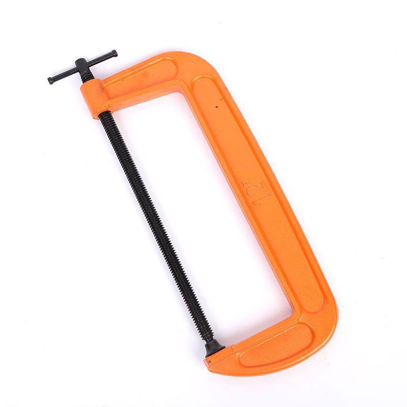 Heavy-Duty Ductile Iron C-Type Quick Woodworking Clamp
