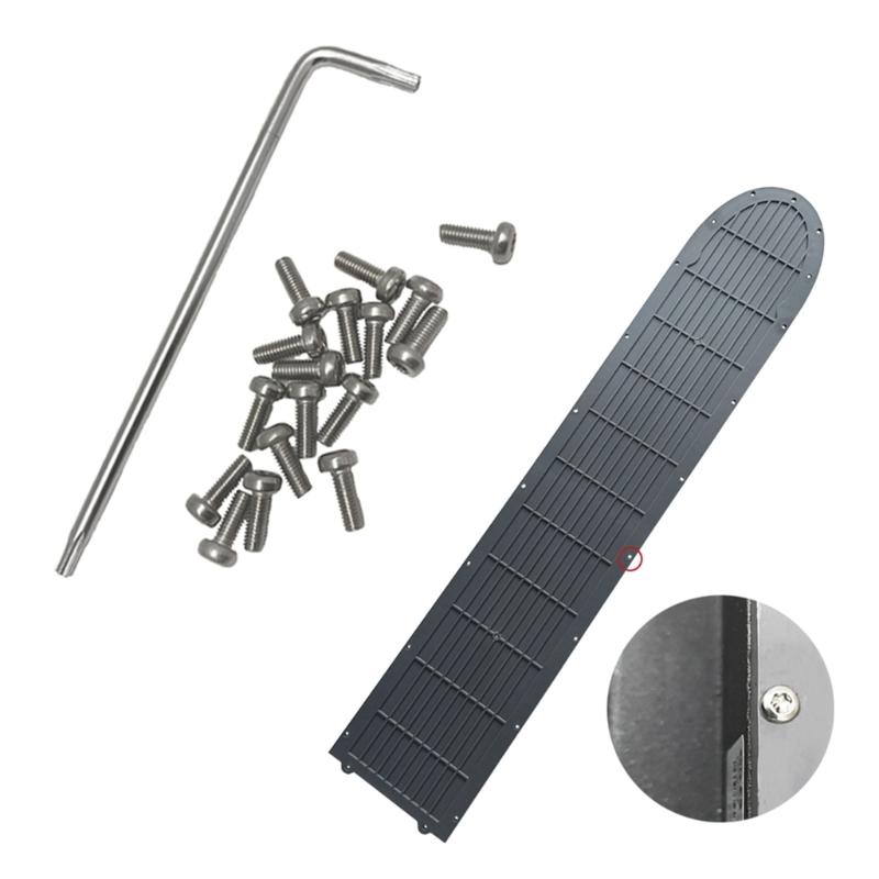 Waterproof Protective Electric Scooter Battery Plate Metal Screw Set Suitable for M365 DIY Maintenance Long Lasting Use