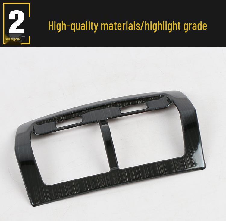 Ankai Rear Row Air Outlet Bright Frame & Protective Patch for Q3 Interior Modification