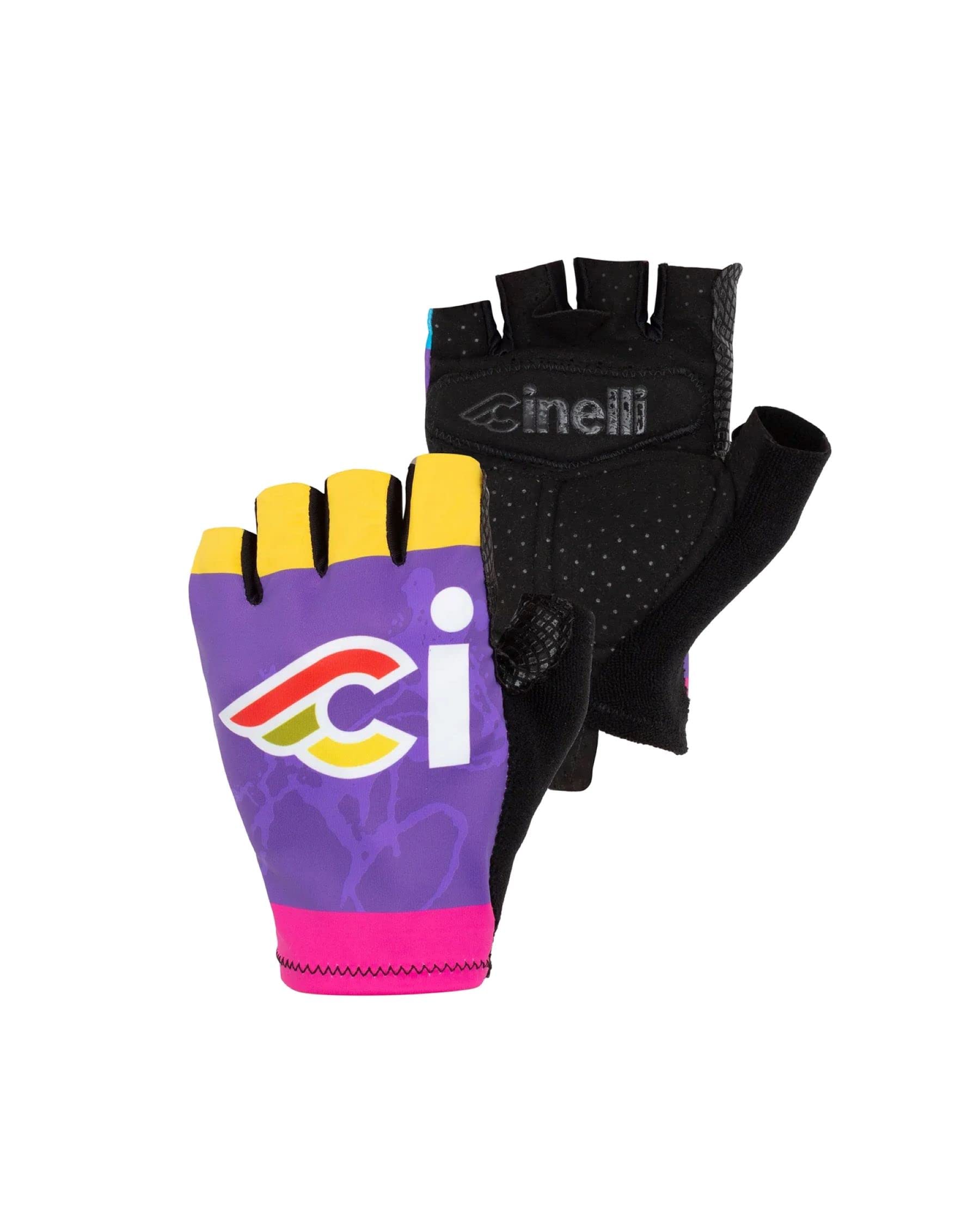 

CIAO ICONS Bicycle XL [Gruppo] Gloves, Black, Purple, Yellow,
