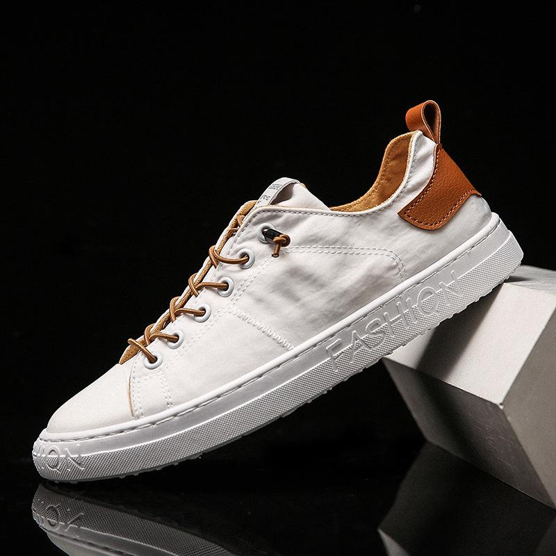 Canvas Shoes, Men'S Korean Version Of Casual Shoes, Trendy Board Shoes, Breathable Umbrella Cloth Shoes, One Piece Will Be Sent On Behalf Of Others.