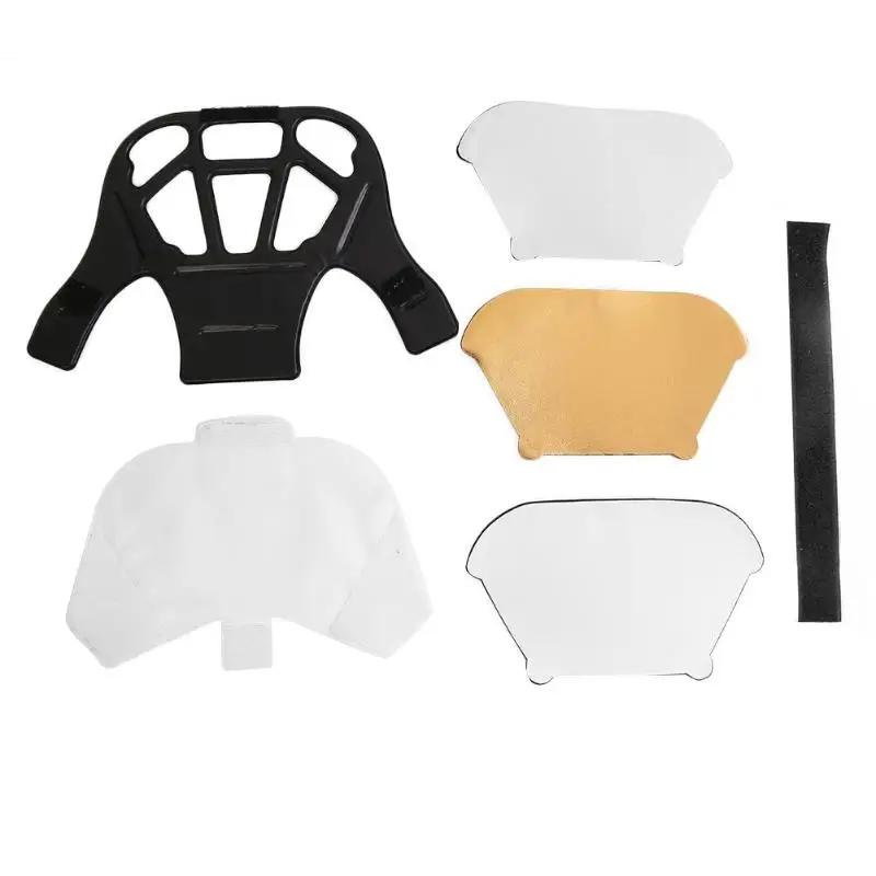 Hopfällbar Diffusor Fotoljus Blixt Reflektor Fotografi Speedlight Softbox för Nikon METZ Olympus Sony Kameror difusor flash