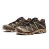 SALOMON XT Quest Dämpfung Abdeckung Halt Atmungsaktiv Niedrig geschnitten Laufschuhe Unisex Braun Gelb Sneaker 478850