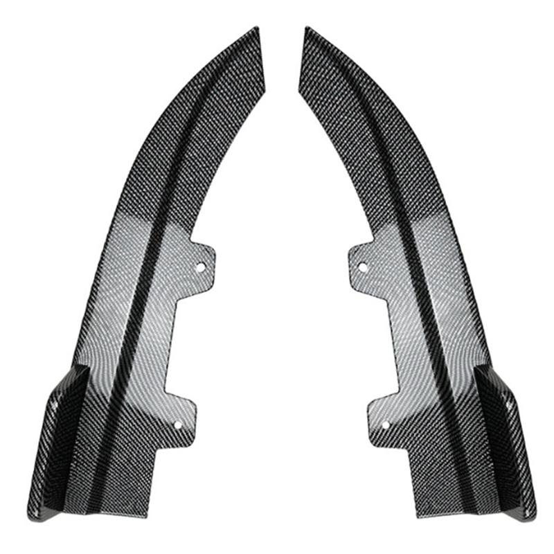 

For BMW 4 Series G22 G23 M Sport 2020+ Rear Bumper Lip Angle Diffuser Splitter Spoiler Protector Replacement Parts Carbon Fiber
