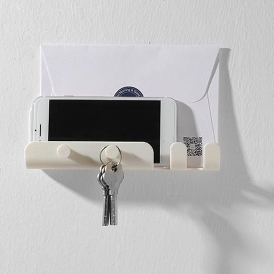 Suport pentru tabletă pentru telefon de acasă Suport pe perete cu cârlig fără urme Suport pentru suport de depozitare