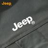 Jeep Men's Windproof Color-Block Hooded Jacket