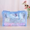 Large Clear Cosmetic Bags with Handle Waterproof PVC Cosmetic Storage Bag Zippered Toiletry Bag for Travel Organize & Daily Use