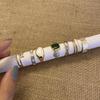 Colorful Geometric Glaze Drip Adjustable Ring – Elegant and Trendy Women's Fashion Accessory
