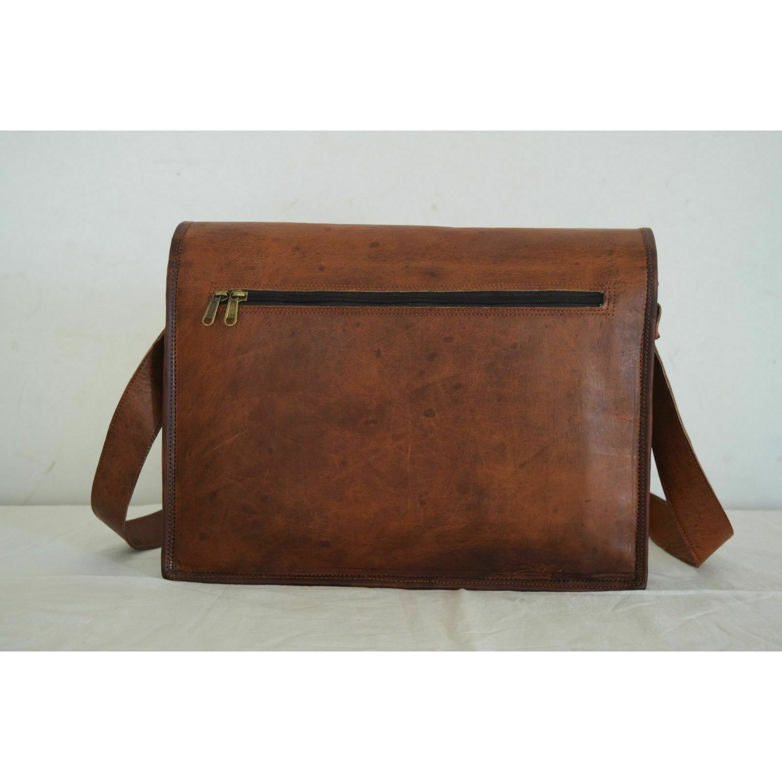 Borsa A Tracolla Donna In Vera Pelle LeMonde - Multitasca Nera, Media, Zip - Foto 4