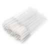50pcs Disposable Eyelash Mascara Brushes Soft Polyester Bristles Elegant Beauty Accessories Eyelash Extensions Eyebrow Styling