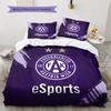 FK Austria Wien Bedding Quilt Set Quilt Cover Pillowcase Home Decoration Birthday Gift (1 * Duvet Cover + 2 * Pillowcase, Without Core)