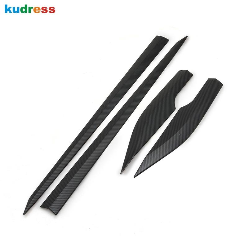 Side Door Body Trim For Toyota CHR C-HR 2016 2017 2018    Chrome Door Streamer Molding Panel Strip Car Accessories