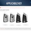 Abs Car Key Case Cover Shell Fob For Bmw X1 X3 X5 X6 X7 G20 G30 G05 F15 F16 1 3 5 7 Series F01 F02 G11 F48 F39 Auto Accessories