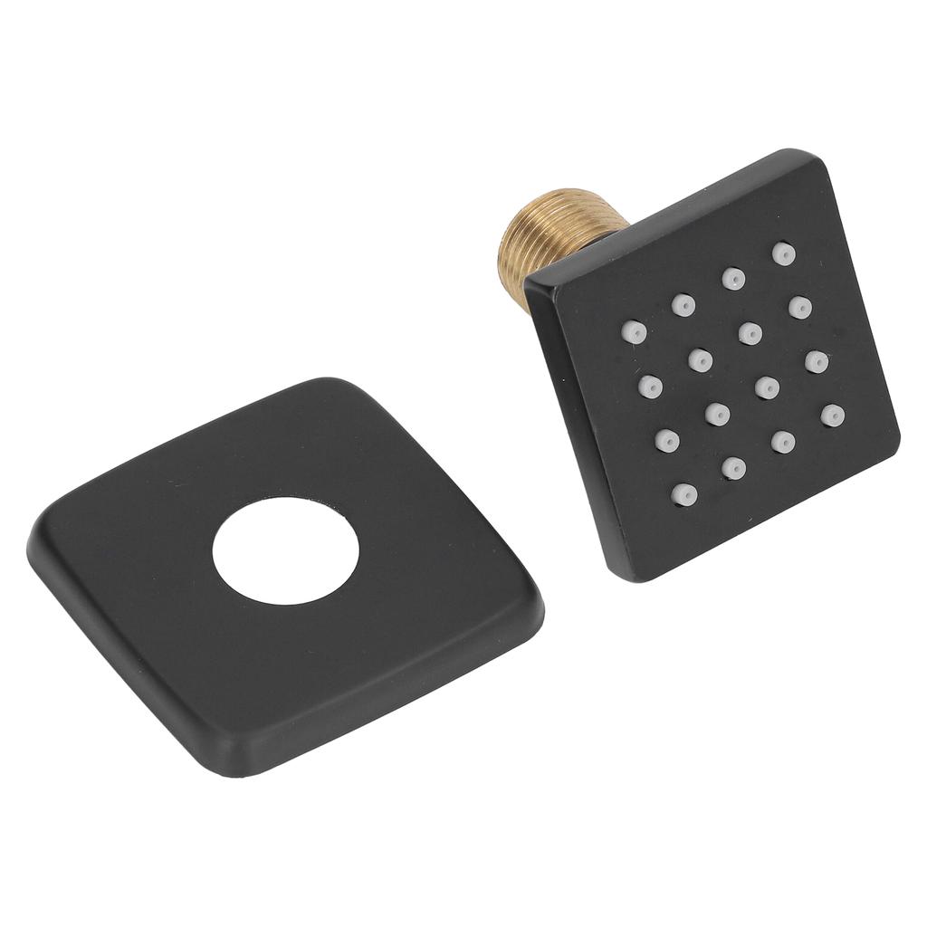 Tělový sprej Trysky Čtvercové 360 stupňů Nastavitelná Masážní Spa Boční Sprej 16 Otvorů Nástěnný Sprej