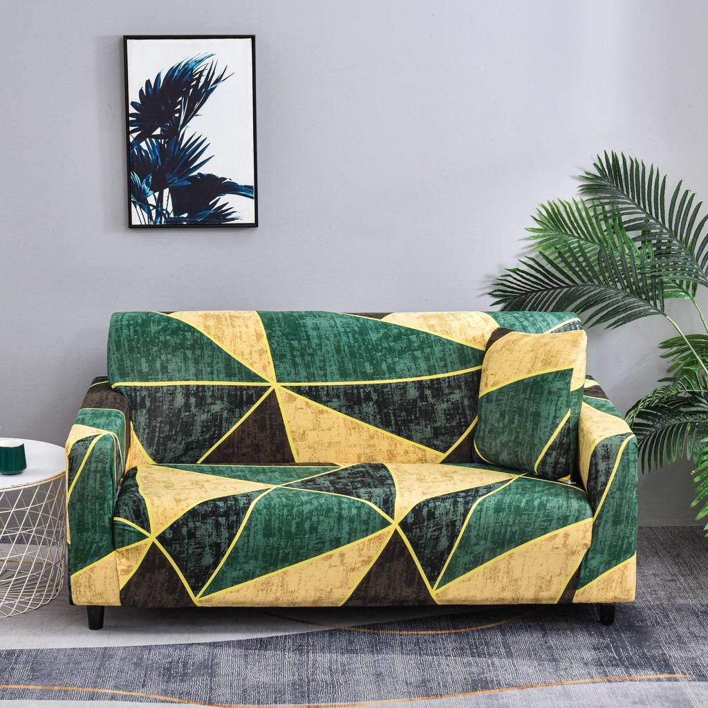 New Printed Stretch All Inclusive Sofa Cover Anti Slip  Dirt Proof and Cat Scratch All Inclusive Sofa Cover Sofa Cover