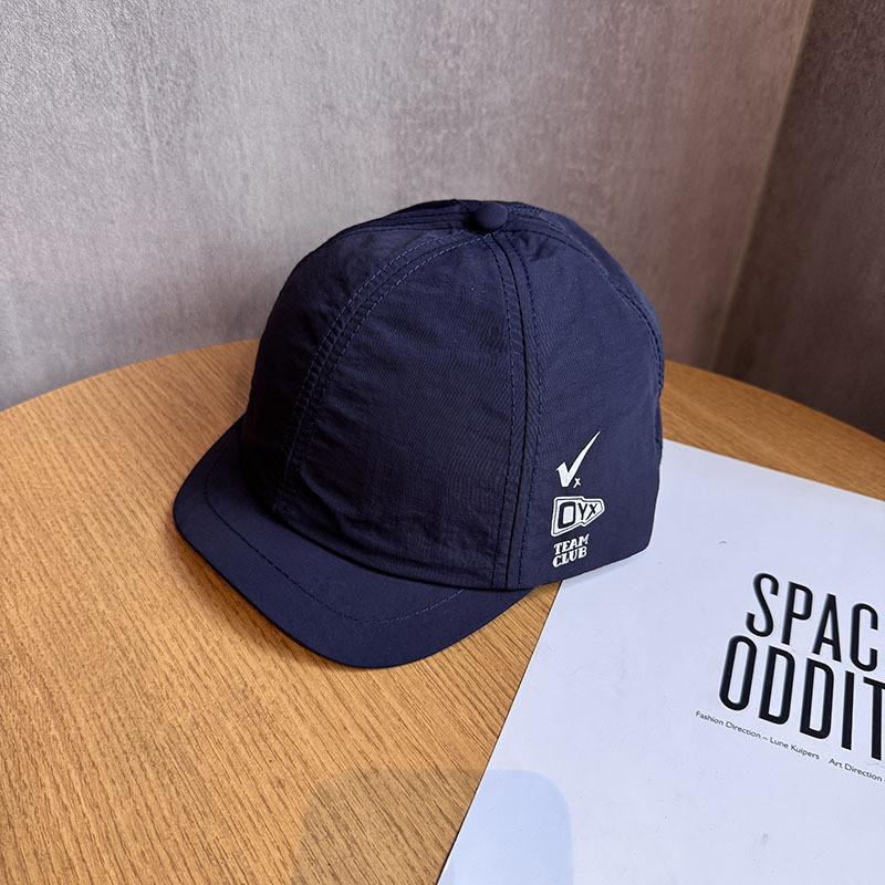 Baseball Cap Summer Speed Dry Short Brim With Letter Print For Outdoor Hiking And Camping